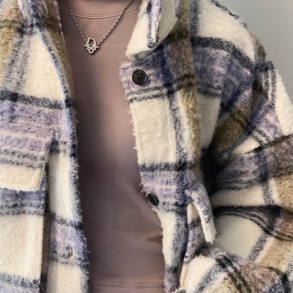 Zara plaid over shirt - Picture 1 of 2